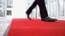 Over een mat lopen