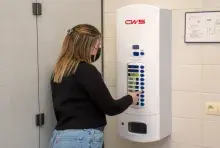 CWS maandverband_tampon dispenser