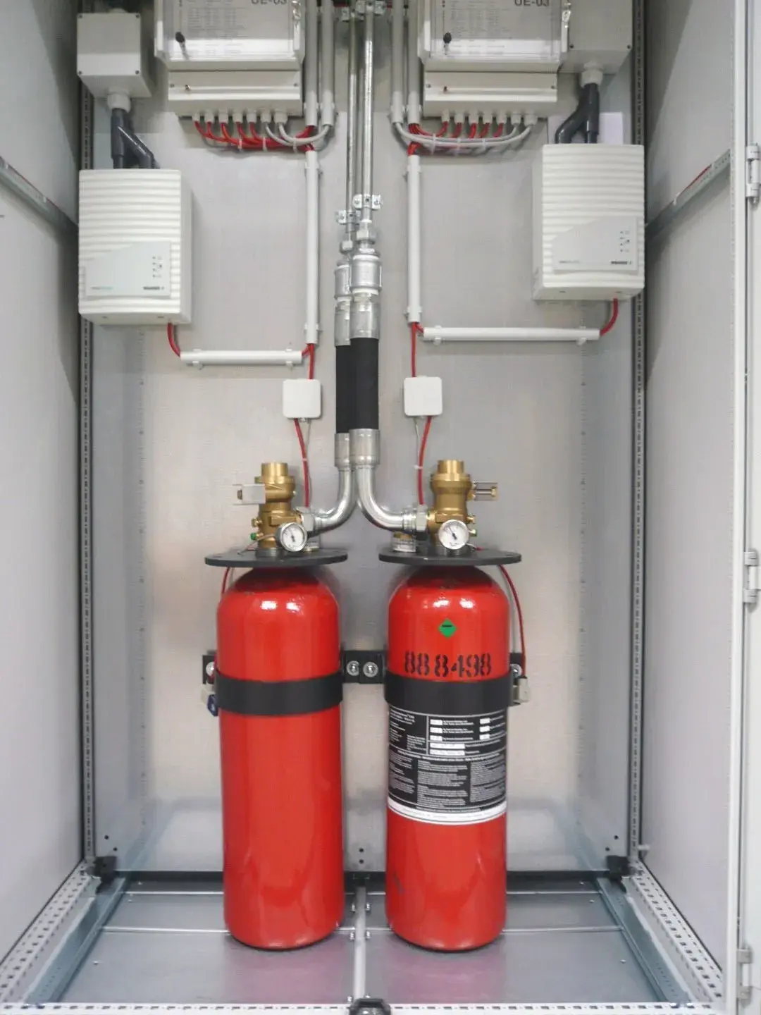 Gas-Löschanlage Wartung - CWS Fire Safety