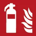 Brandschutzsymbole-F001 - Feuerlöscher
