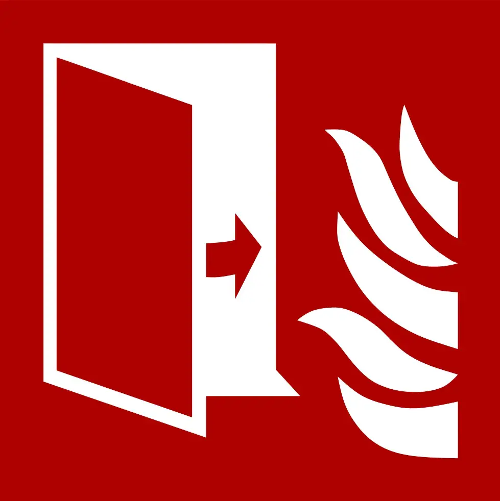 Brandschutzsymbole-F007 - Brandschutztür