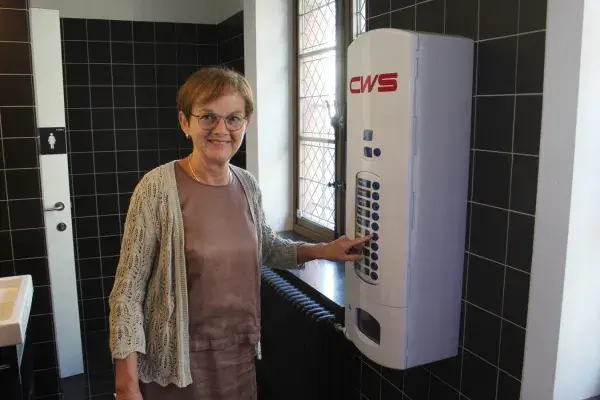 CWS Maandverband tampons dispenser Maldegem